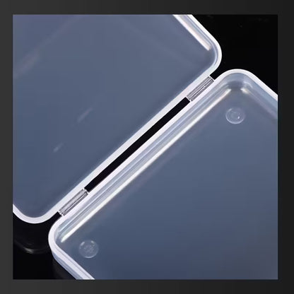 Clear Lockable Plastic Storage Box with Secure Buckle Lid